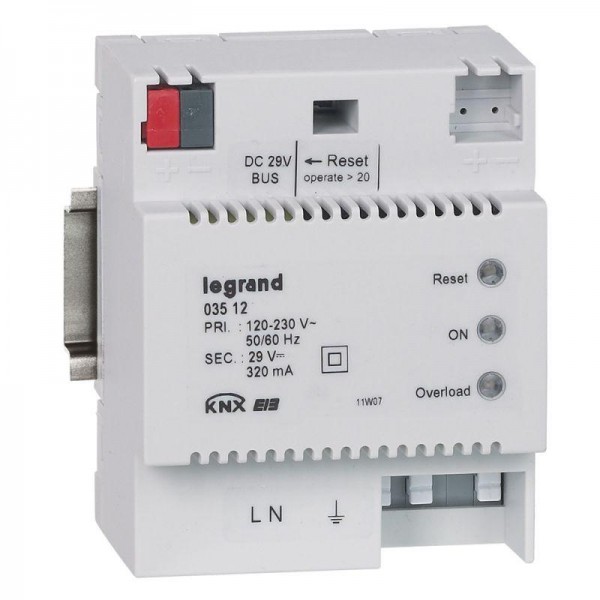  Блок питания системный KNX 320мА DIN 4мод. Leg 003512 