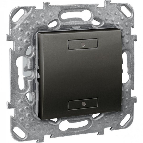  Выключатель 2-кн. LED графит SchE MGU5.530.12 