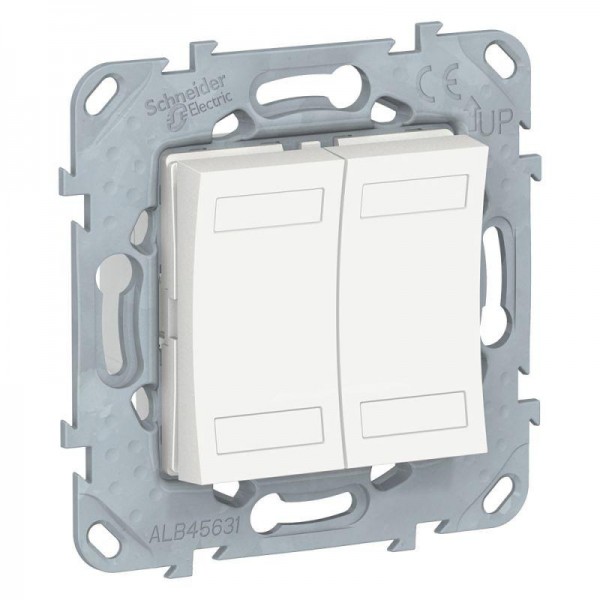  Механизм выключателя 4-кл. СП UNICA NEW KNX бел. антиб. SchE NU553120 