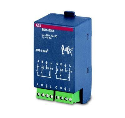  Вход бинарный 4-кан. BE/M 4.12.1 сканирующий контакт ABB 2CDG110007R0011 