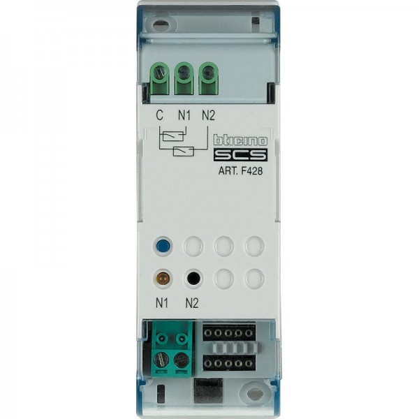  Устройство управляющее My Home с 2 конт. Din Leg BTC F428 