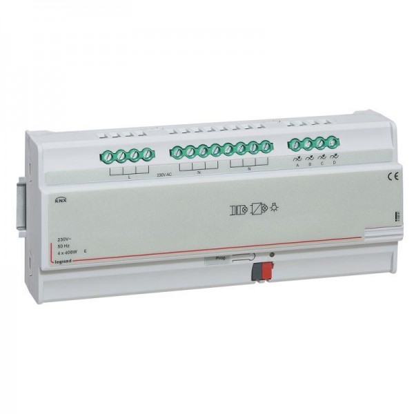  Светорегулятор универсальный KNX 500ВА 4-кан. DIN 12мод. Leg 002687 
