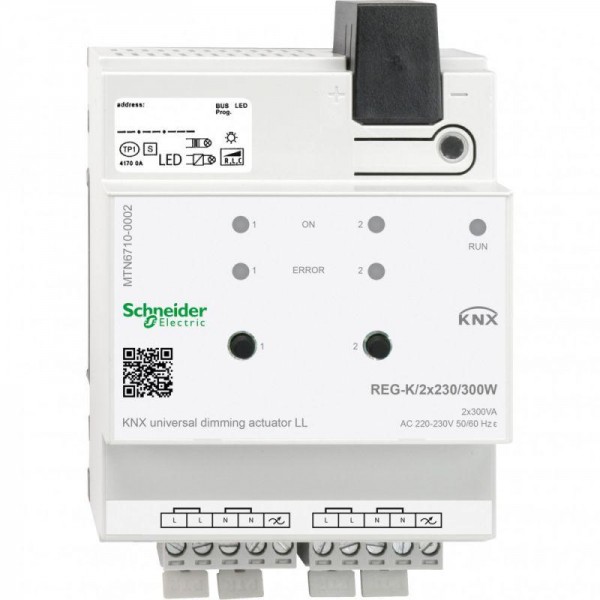  Диммер универсальный LED REG 2х230 300Вт SchE MTN6710-0002 