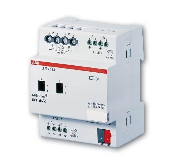  Светорегулятор 2-кан. LR/S 2.16.1 для ЭПРА 1-10В 16А MDRC ABB 2CDG110087R0011 
