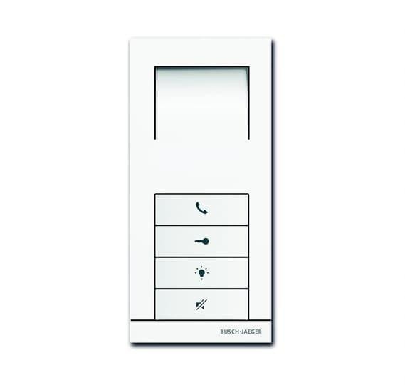  Устройство BJE-W АУ аудио 4 клавиши бел. ABB 2CKA008300A0324 