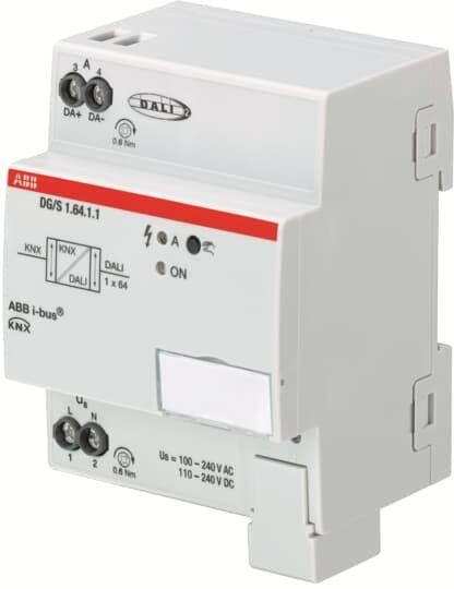  Контроллер освещения DG/S1.64.1.1 DALI Standart 1 линия ABB 2CDG110198R0011 