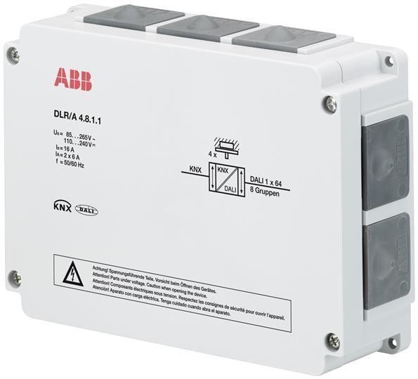  Контроллер освещения 4-кан. DLR/A 4.8.1.1 DALI SM ABB 2CDG110172R0011 