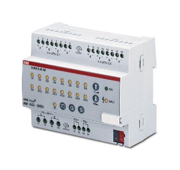  Светорегулятор DALI 8 каналов DLR/S 8.16.1M ABB 2CDG110101R0011 