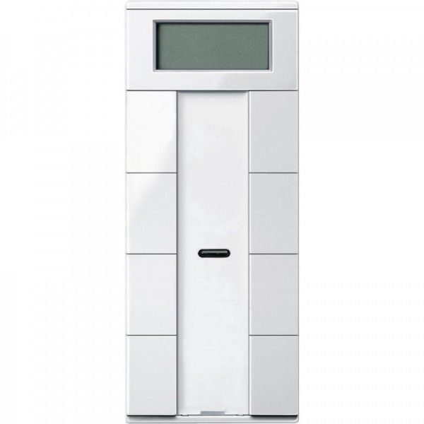  Выключатель 4-кн. СП PLUS с терморег. SYM SchE MTN6214-0319 