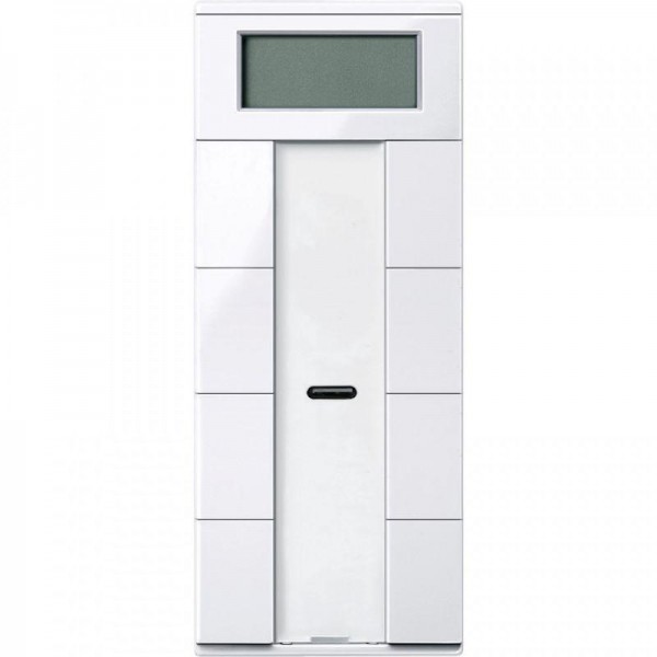  Выключатель 4-кн. СП PLUS с терморег. SYM SchE MTN6214-0325 