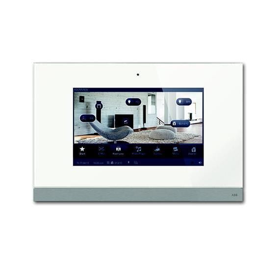  Панель управления сенсорная Busch ComfortPanel 9дюйм бел. стекло ABB 2CKA008136A0024 