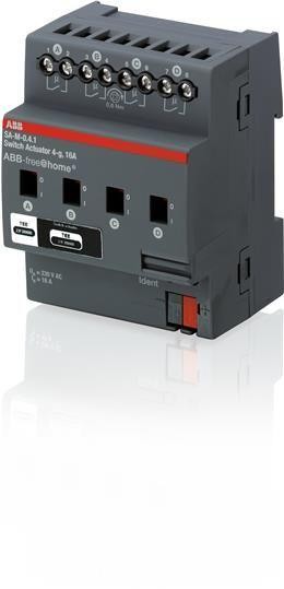  Активатор релейный SA-M-0.4.1 4-кан. 16А free@home ABB 2CDG510006R0011 