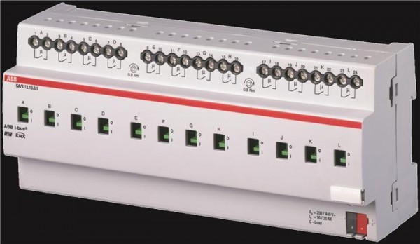  Выход бинарный 12-кан. 16/20А SA/S12.16.6.1 измерение тока ABB 2CDG110138R0011 