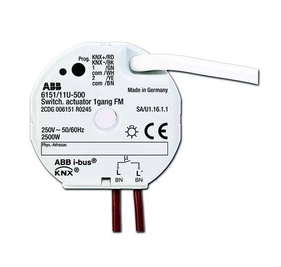  Активатор релейный 1-кан. 16А FM 6151/11 U-500 ABB 2CKA006151A0245 