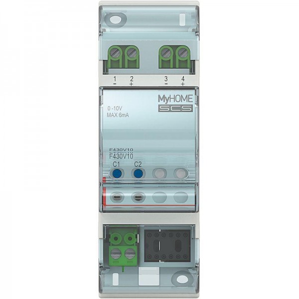  Актуатор DIN 2-кан. 0-10В bus Leg BTC F430V10 