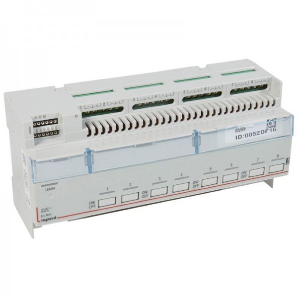  Активатор реле SCS DIN 8х16А Leg 002604 