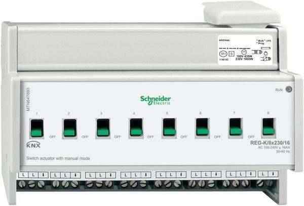  Блок программирования (актор) для выкл. REG-K/8X230/16 с ручн. управлением SchE MTN647893 