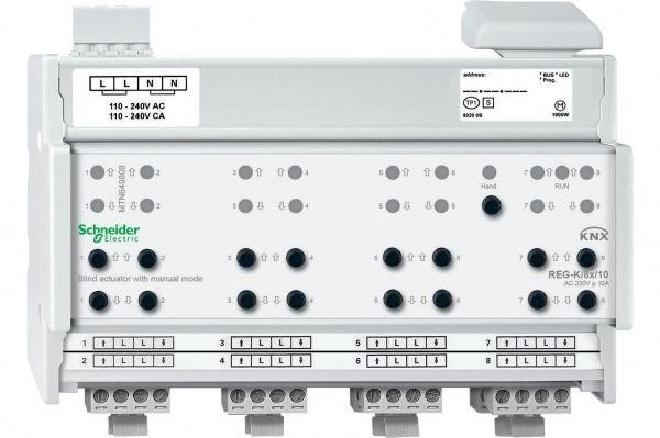  Блок программирования (актор) для жалюзи REG-K/8х/10 SchE MTN649808 