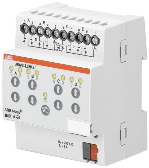  Активатор жалюзи 4-кан. с ручным упр. 230В JRA/S 4.230.2.1 ABB 2CDG110121R0011 