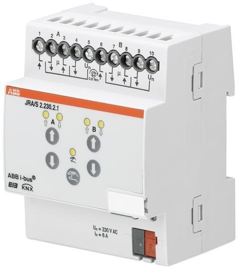  Активатор жалюзи 2-кан. с ручным упр. 230В JRA/S 2.230.2.1 ABB 2CDG110120R0011 