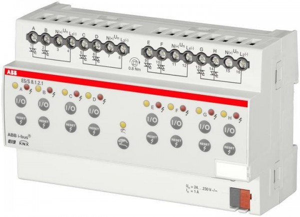  Активатор 8-кан. для термоэлектрич. приводов ES/S 8.1.2.1 1А MDRC черн. ABB 2CDG110059R0011 