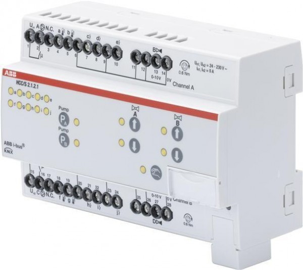  Контроллер HCC/S2.1.2.1 распред. узла с упр. 0-10В 2-кан. ABB 2CDG110219R0011 