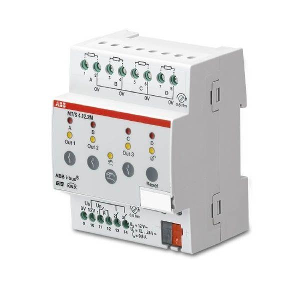  Терминал для датчиков безопасности 4-кан. MT/S 4.12.2M ABB 2CDG110109R0011 