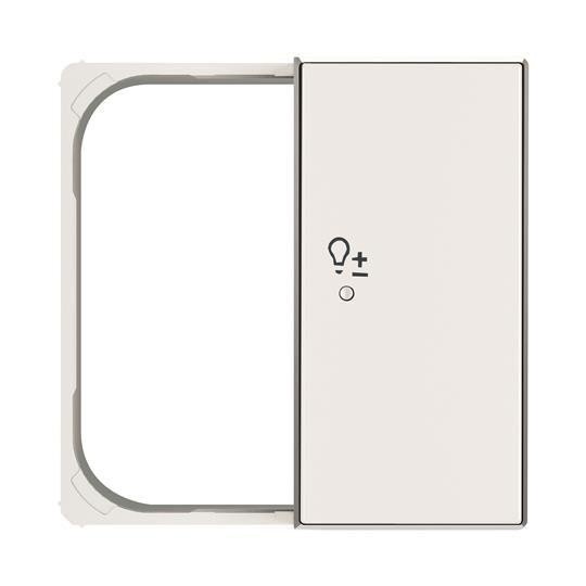  Клавиша двойная правая SRD-2-R-85BL free@home SKY светорегулятор бел. ABB 2CLA852640A2101 