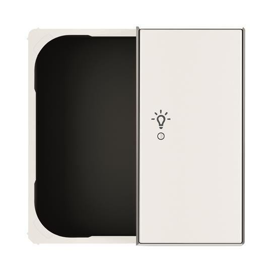  Клавиша двойная правая SRL-2-R-85BL free@home SKY освещение бел. ABB 2CLA852648A1101 