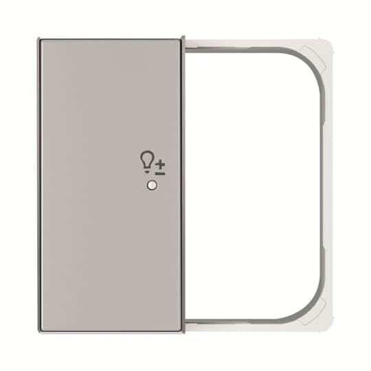  Клавиша двойная леваяSRD-2-L-85PL free@home SKY светорегулятор серебр. ABB 2CLA852641A1301 