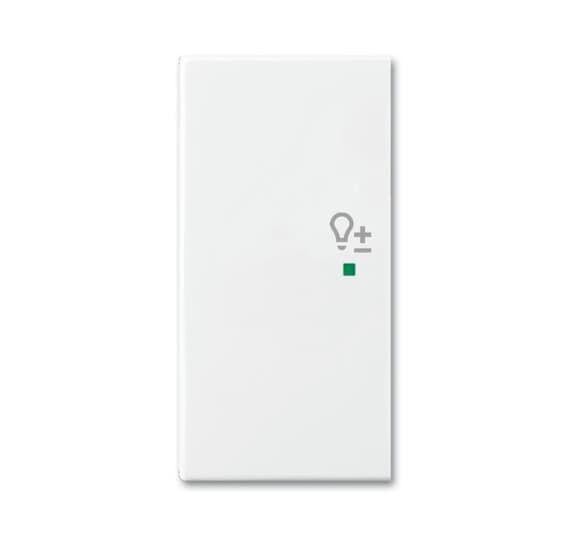  Клавиша двойная леваяSRD-2-L-94 free@home светорегулятор Basic 55 альп. бел. ABB 2CKA006220A0678 