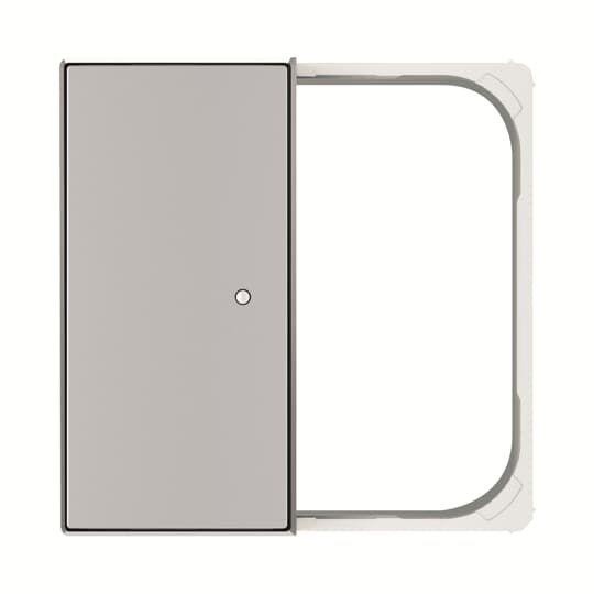  Клавиша двойная SR-2-85PL free@home SKY серебр. ABB 2CLA852640A1301 