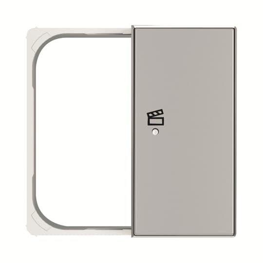 Клавиша двойная правая SRS-2-R-85PL free@home SKY сцена серебр. ABB 2CLA852649A1301 