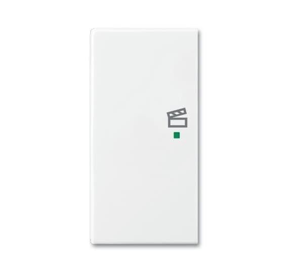  Клавиша двойная левая SRS-2-L-94 free@home сцена Basic 55 альп. бел. ABB 2CKA006220A0677 