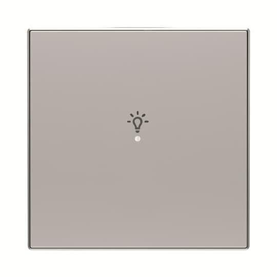  Клавиша одинарная SRL-1-85PL free@home SKY освещение серебр. ABB 2CLA852626A1301 