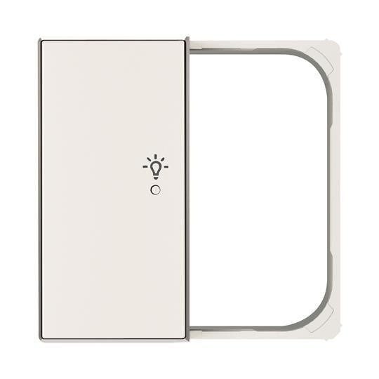  Клавиша двойная левая SRL-2-L-85BL free@home SKY освещение бел. ABB 2CLA852642A1101 