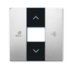 Накладка контроллера фанкойлов free@home сталь ABB 2CKA006220A0549 