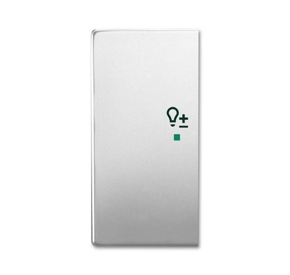  Клавиша двойная левая free@home светорегулятор; future сталь ABB 2CKA006220A0542 