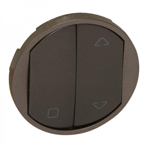  Клавиша MyHome Play Zigbee для управляющего устройства жалюзи графит Leg 067895 