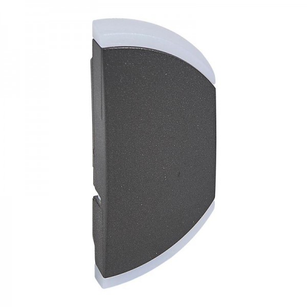  Панель лицевая MyHome SCS 1мод. без маркировки графит Leg 064803 