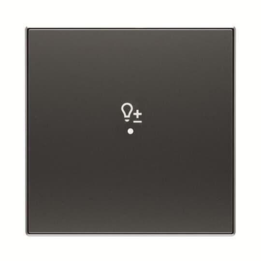  Клавиша одинарная SRD-1-85NS free@home SKY светорегулятор черн. бархат ABB 2CLA852625A1501 