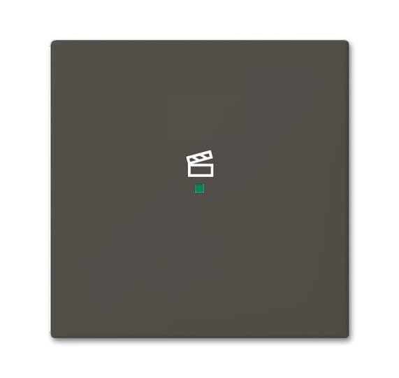  Клавиша одинарная SRS-1-95 free@home сцена Basic 55 chateau-черн. ABB 2CKA006220A0689 