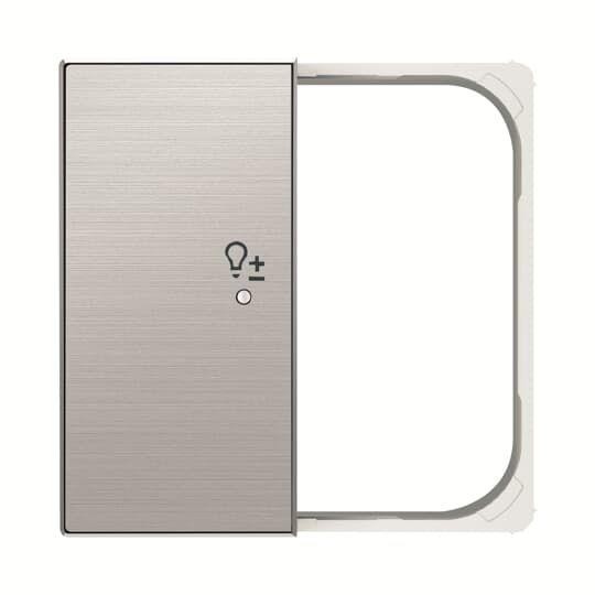  Клавиша двойная леваяSRD-2-L-85AI free@home SKY светорегулятор нерж. сталь ABB 2CLA852641A1401 