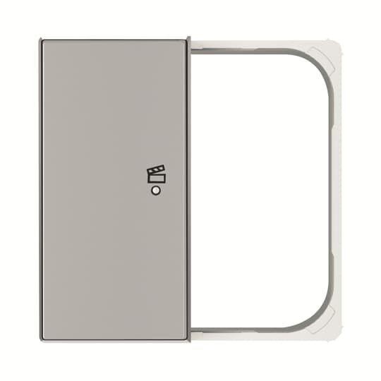  Клавиша двойная левая SRS-2-L-85PL free@home SKY сцена серебр. ABB 2CLA852644A1301 