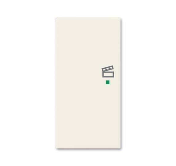  Клавиша двойная левая SRS-2-L-96 free@home сцена Basic 55 chalet-бел. ABB 2CKA006220A0711 