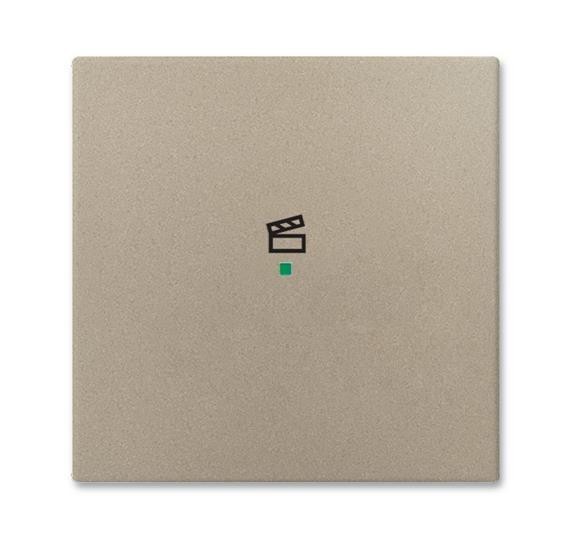  Клавиша одинарная SRS-1-93 free@home сцена Basic 55 шампань ABB 2CKA006220A0655 