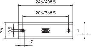  Крышка для BigBar 1802 AH 5 OBO 5015880 