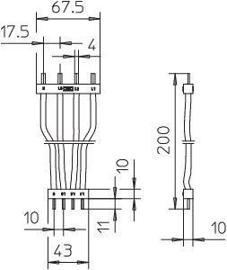  Шинка соединительная VB-V10 COMPACT-2 OBO 5089650 