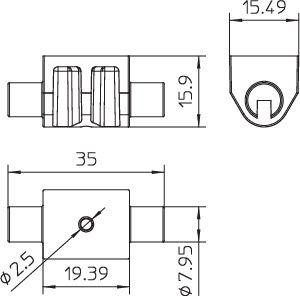  Адаптер кровельного держателя 165 MBG UH OBO 5218882 