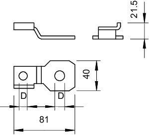  Клемма соединительная 484 M12 OBO 5240220 